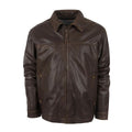 Zaidi Men's Ranchman Jacket - Dark Brown
