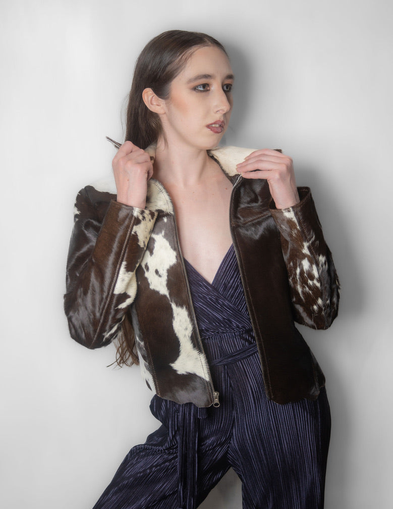 hair on jacket women
