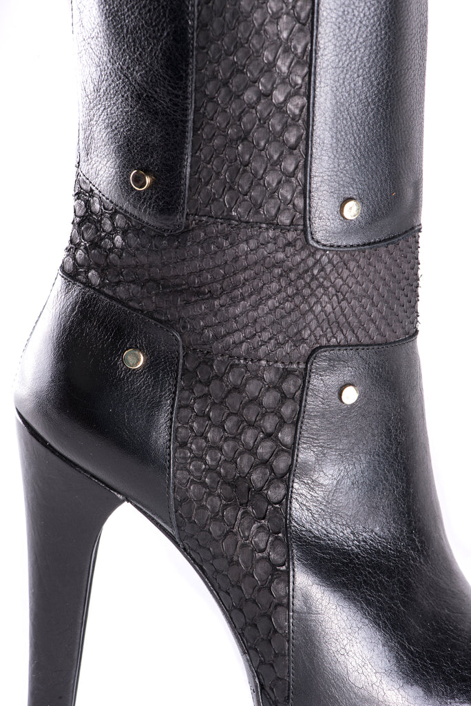Cross - Cuadra platform boots brown