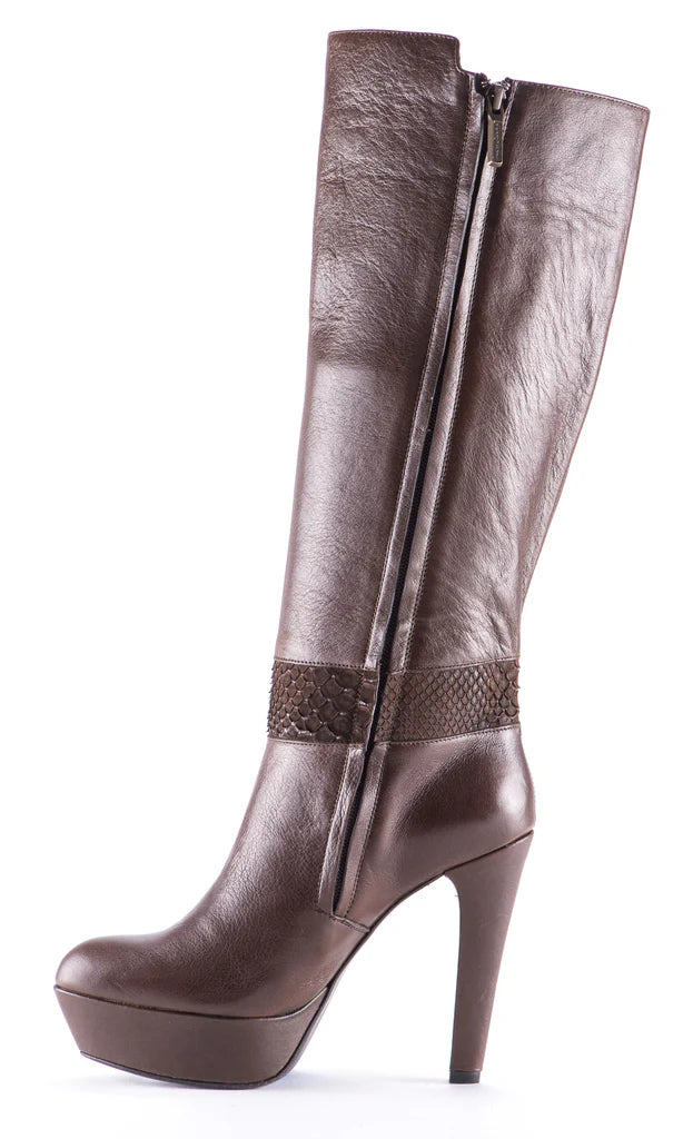 Cross - Cuadra platform boots black