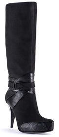 Elektra - Cuadra platform boot black