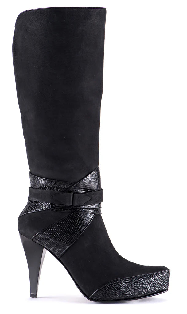 Elektra - Cuadra platform boot black