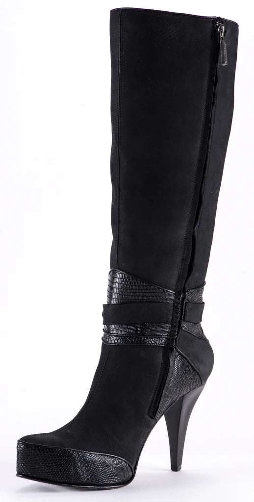 Elektra - Cuadra platform boot brown