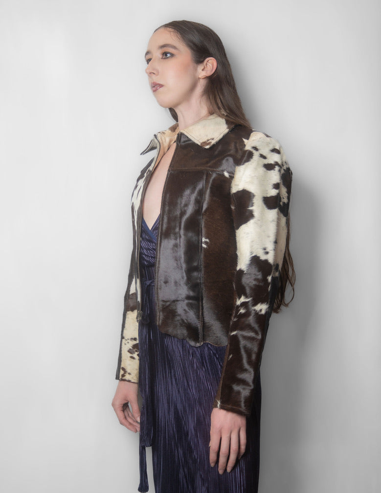 hair on jacket women