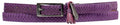 Marcella - Cuadra purple snake skin belt