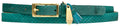 Marcella - Cuadra turquoise snake skin belt