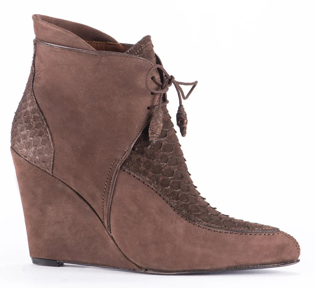 Marcelle - Cuadra wedge ankle booties