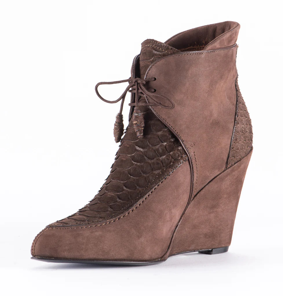 Marcelle - Cuadra wedge ankle booties