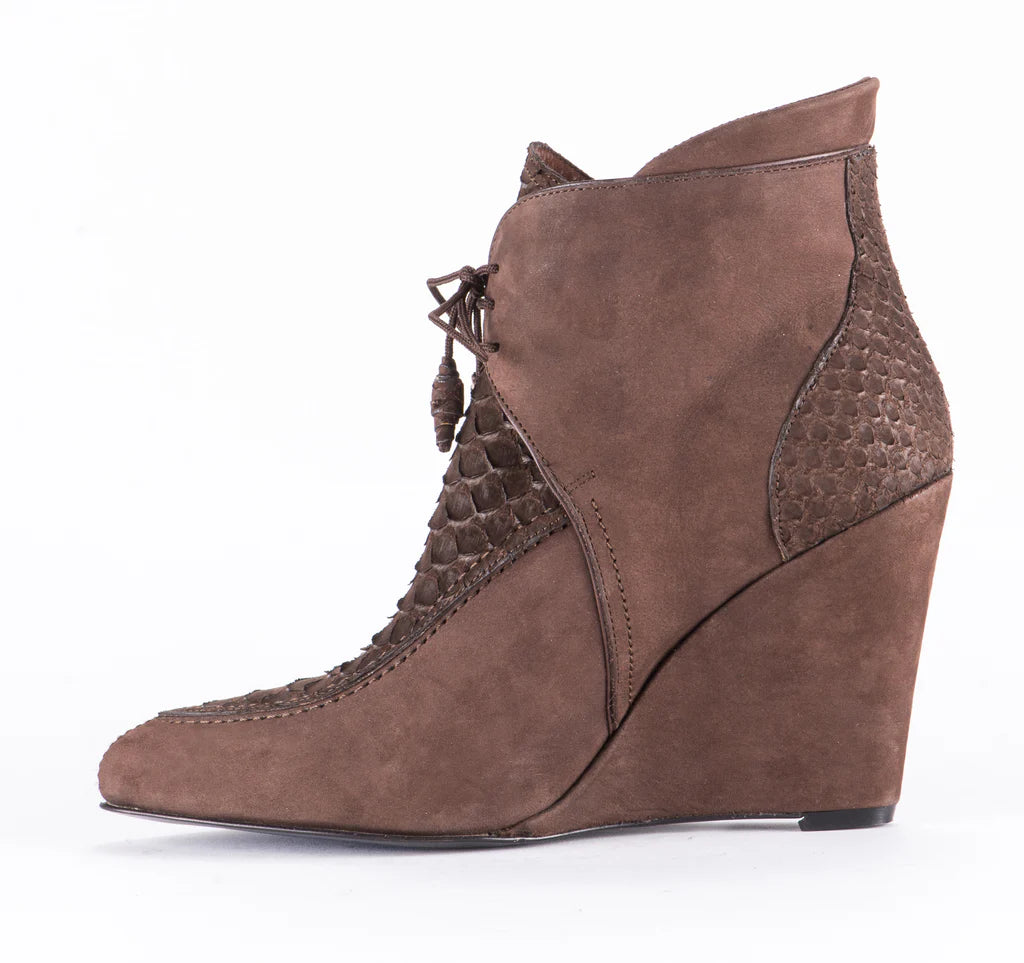 Marcelle - Cuadra wedge ankle booties